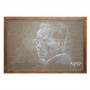 กรอบรูปภาพวาดพระบรมฉายาลักษณ์รัชกาลที9 